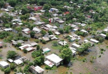 VIDEO: Protección Civil realiza sobrevuelo sobre la planicie tabasqueña para evaluar daños