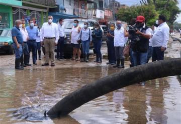 Supervisa Adán los equipos de bombeo