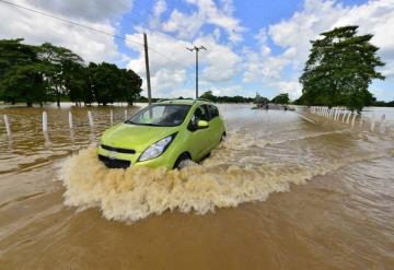 Comunidades de Centro y la zona conurbada de Villahermosa, permanecerán varios días en el agua