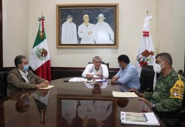 Gobierno Estatal y Bienestar, evalúan programa de apoyo emergente