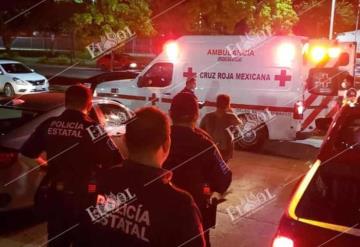 Golpean a presunto delincuente en Parque La Choca, Cruz Roja lo auxilia