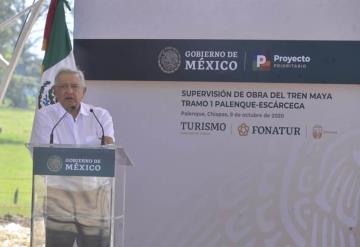 Tren Maya es económicamente rentable, dice AMLO