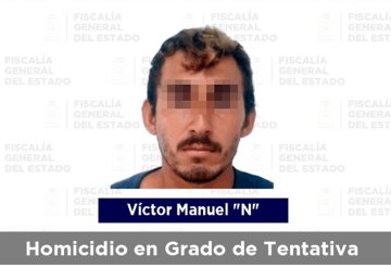 Detienen a Víctor "N" por homicidio en grado de tentativa en Huimanguillo