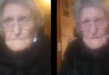 Vídeo: Mujer de 104 años llora para ver a su familia por confinamiento