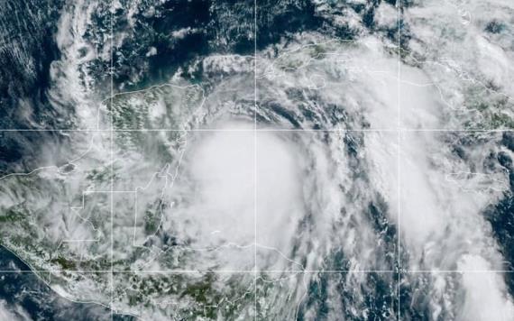 Tormenta tropical Zeta se convirtió en huracán de categoría 1