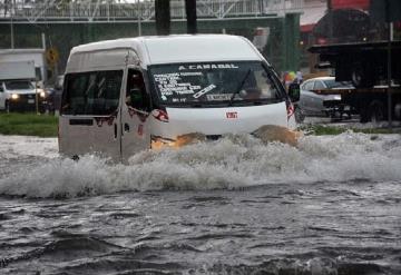 Estas son las zonas con encharcamientos a consecuencia de las lluvias derivadas del Frente Frío No.9