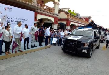 Entregan patrullas en Jalpa de Méndez