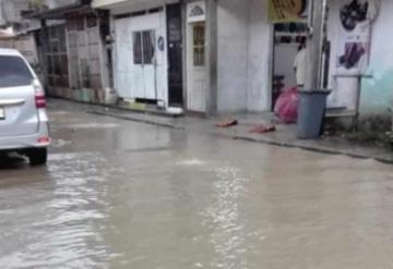 Se desborda Río Oxolotán en Tacotalpa