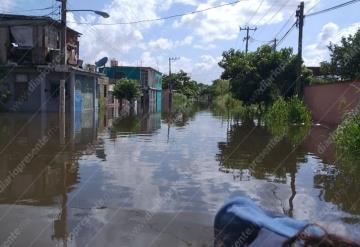 Fraccionamiento Américas reporta severas anegaciones