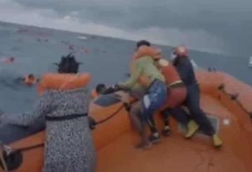 Madre migrante pierde a su bebé tras naufragio en el Mediterráneo