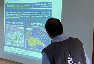 Dan seguimiento a Frente Frío N°13 y Tormenta Tropical Lota