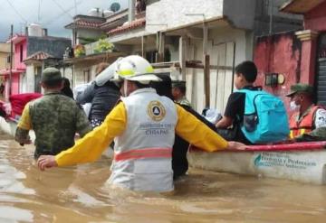 Chiapas pide ayuda para damnificados por lluvias