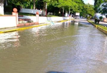 Filtra agua del río Usumacinta en el periférico de Jonuta 