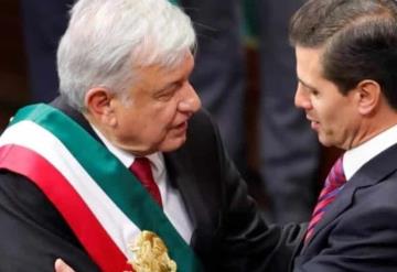 Peña Nieto expresa sus condolencias a López Obrador