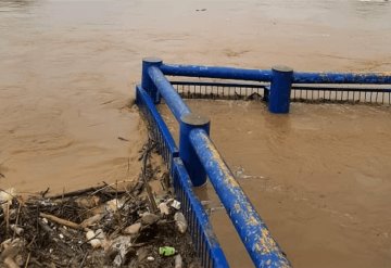 Alerta en Jalapa por incremento del Río de la Sierra 