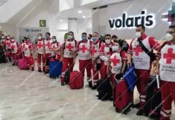 Especialistas de Cruz Roja Mexicana llegan para ayudar a damnificados de Tabasco