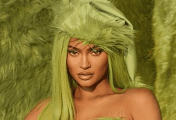 Kylie Jenner lanza nueva linea de maquillaje inspirada en el Grinch