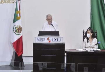 Enrique Priego Oropeza entrega informe anual del Poder Judicial