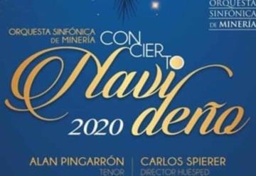 Concierto Navideño 2020 de la Orquesta Sinfónica de Minería