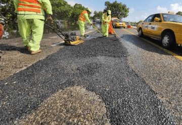 Ponen en marcha reconstrucción de pavimentación asfáltica en Av. Luis Donaldo Colosio