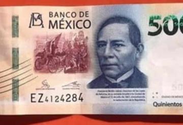 Incrementa circulación de billetes falsos de 500 pesos en municipios de la región de los ríos