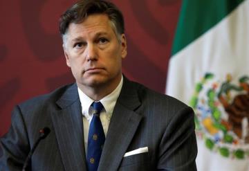 Anuncia Christopher Landau fin de su labor en México