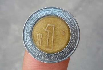 Conoce las monedas de un peso que pueden venderse hasta en 10 mil