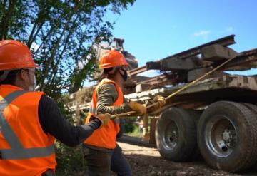 El Tren Maya avanza en paralelo con distintas actividades de obra en sus 4 tramos