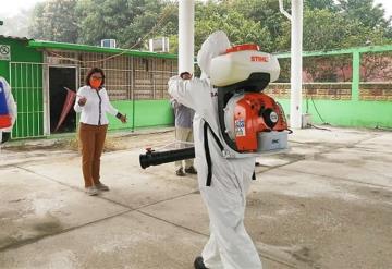 Arranca Setab programa de sanitización de escuelas