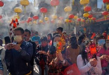 Sin festejo en el Año Nuevo Lunar, en el Barrio Chino de México