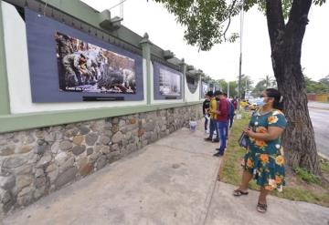 ‘Cada soldado por cada mexicano’; realizan galería fotográfica