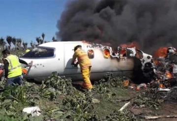 Vídeo: Confirma SEDENA que seis militares perdieron la vida al desplomarse avioneta en Veracruz