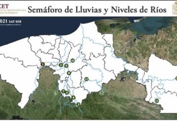 Pronóstico del clima y semáforo de incendios