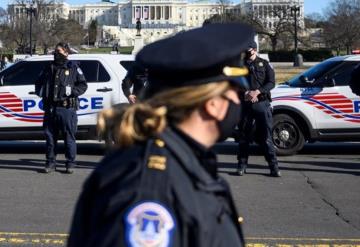 Sospechoso de rociar químico a policía que murió en asalto al Capitolio fue localizado