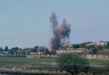 Detonan bomba de la Segunda Guerra Mundial