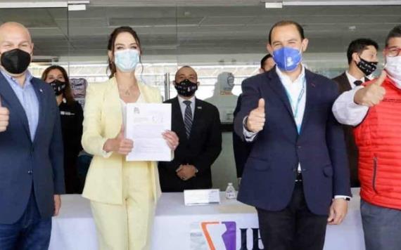 Lupita Jones oficializa su registro como candidata a gubernatura de Baja California