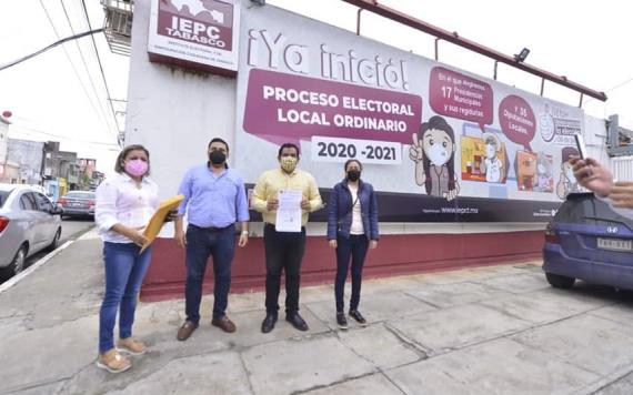 PRD presentará quejas ante el IEPC Tabasco