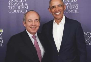 Barack Obama envió un regalo al expresidente Felipe Calderón