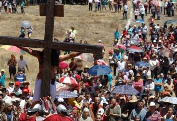 Por segundo año consecutivo, católicos no realizan viacrucis en Jonuta