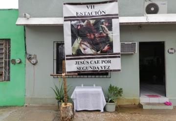 Así celebran Viernes Santo en Tabasco 