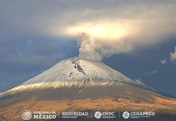 Volcán Popocatépetl registró actividad: Informa PC