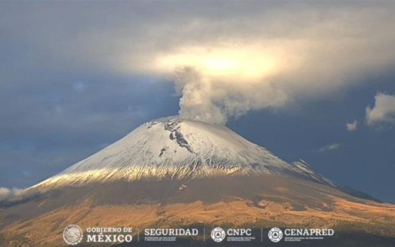 Volcán Popocatépetl registró actividad: Informa PC
