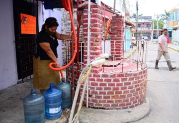 Sufren familias por falta de agua en municipio de Centro