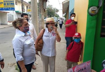 Le piden a candidata del RSP mejorar condiciones y servicios municipales