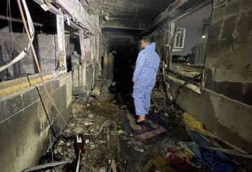 Explosión deja al menos 60 pacientes COVID muertos en hospital de Bagdad