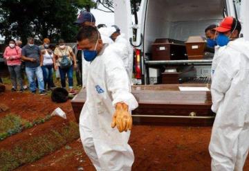 Mil 24 nuevas muertes por covid-19 se registran en Brasil