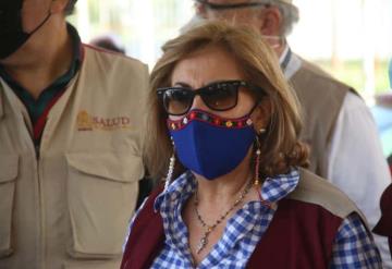 Proceso de vacunación de adultos mayores ya concluyó en Tabasco: Silvia Guillermina