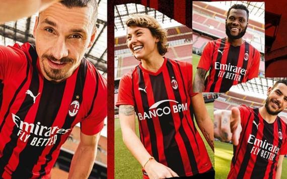 AC Milán presenta su nueva camiseta