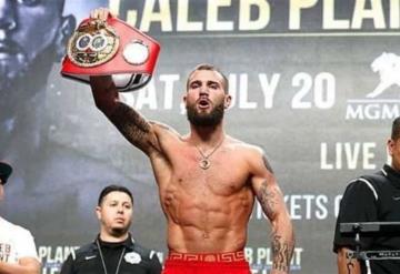 Caleb Plant pide millonaria cantidad por pelear contra Canelo