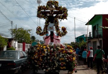 Procesión del Señor de la Salud, el Cristo Negro, santo patrono de católicos